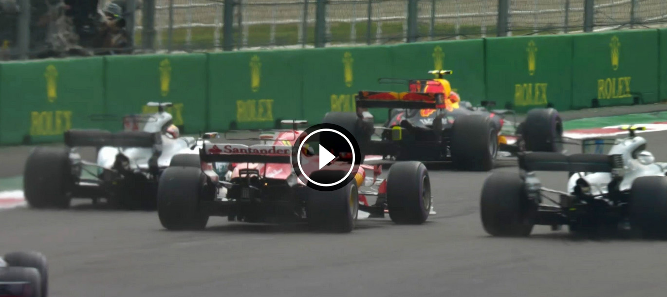 Video: Kolize Vettela s Hamiltonem z různých úhlů