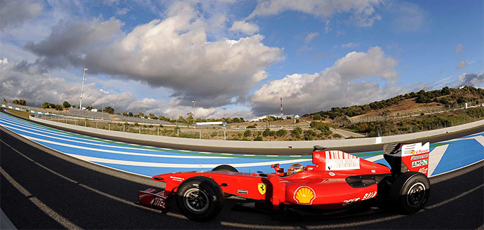 Jules Bianchi v Jerezu