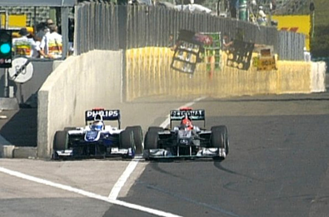Barrichello - Schumacher