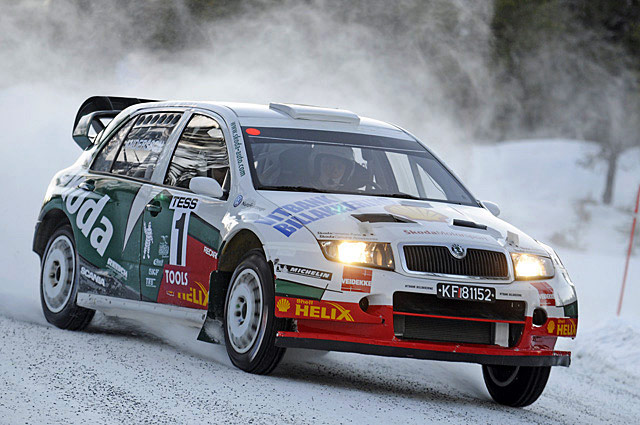 P.G. Andersson Škoda fabia WRC