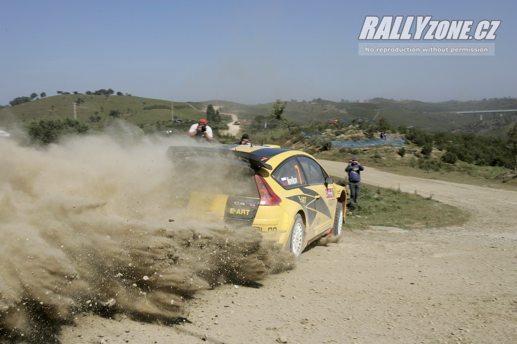 Evgeniy Novikov Rally Portugal 2009