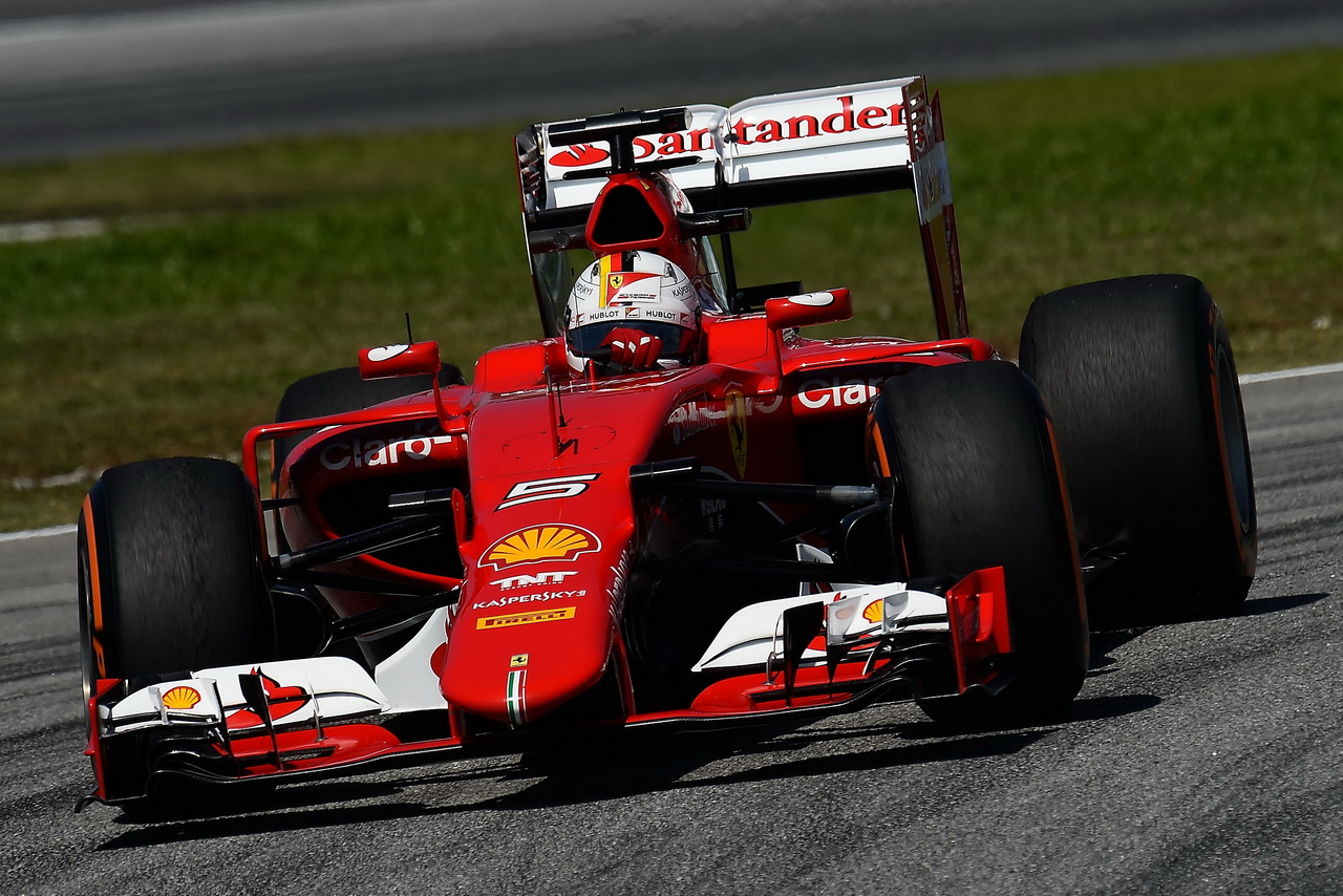 Ferrari vettel sepang sf15-t