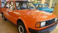 Škoda 105S po modernizaci v roce 1984. Plechové nárazníky nahradil plast (autor: Dawid Skwarczeński)