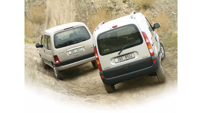 Test Citroën Berlingo vs. Renault Kangoo