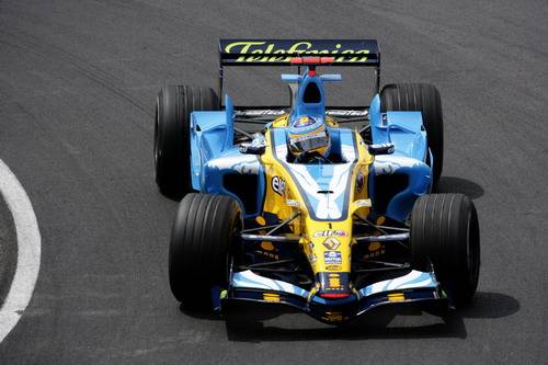 Fernando Alonso v Montrealu vyhrál v roce 2006 s Renaultem