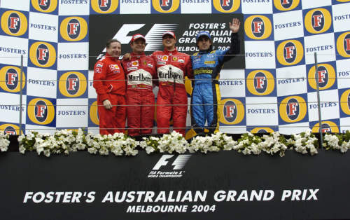 Barrichello - Schumacher M. - Alonso