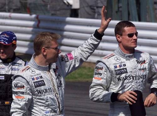 Dvojice Coulthard - Häkkinen byla na přelomu tisíciletí u McLarenu silným duem