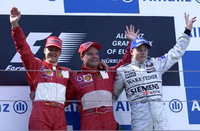 Schumacher M. - Barrichello - Raikkonen