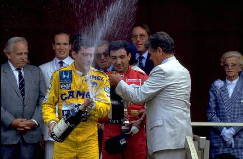 Michele Alboreto (po boku Senny) se na konci 80. let stal Ferrariho nejvěrnějším pilotem