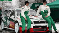 Czech rally team Škoda-Kopecký