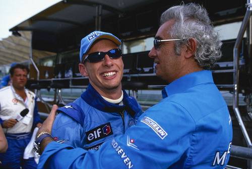 Button - Briatore