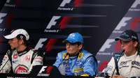 Button - Fisichella - Rosberg