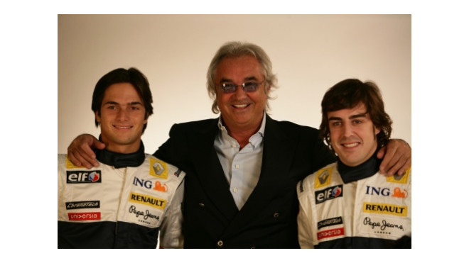 Piquet N. - Briatore - Alonso