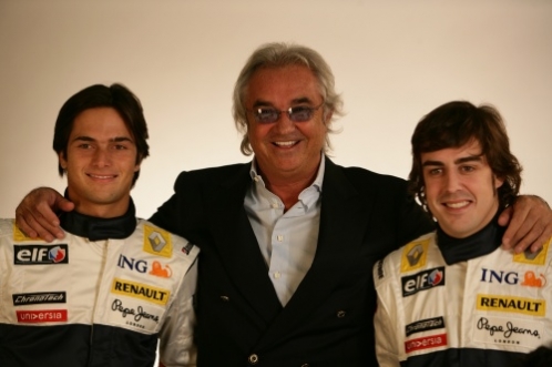 Piquet N. - Briatore - Alonso