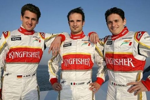 Sutil - Liuzzi - Fisichella