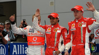 Kovalainen - Massa - Räikkönen