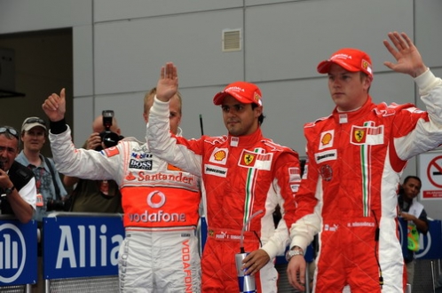 Kovalainen - Massa - Räikkönen