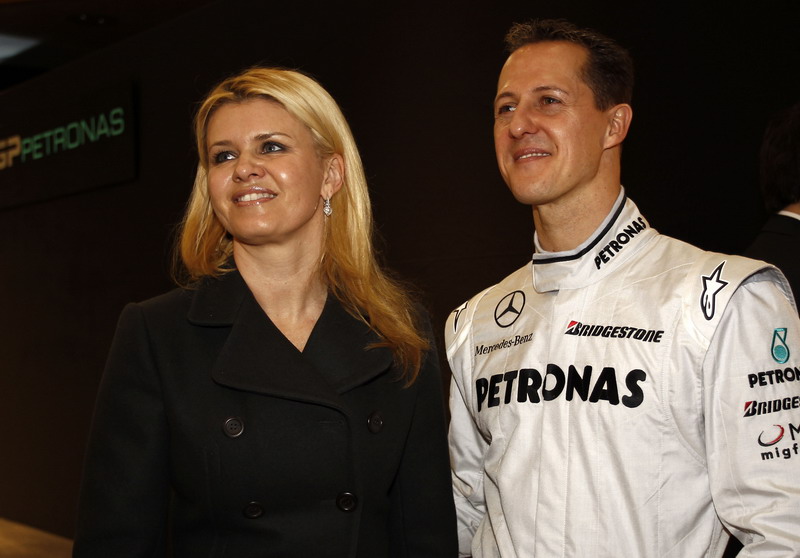 Corinna a Michael Schumacherovi