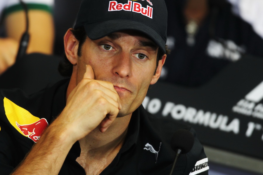 Webber měl po závodě v roce 2010 všechno možné, jen ne dobrou náladu.