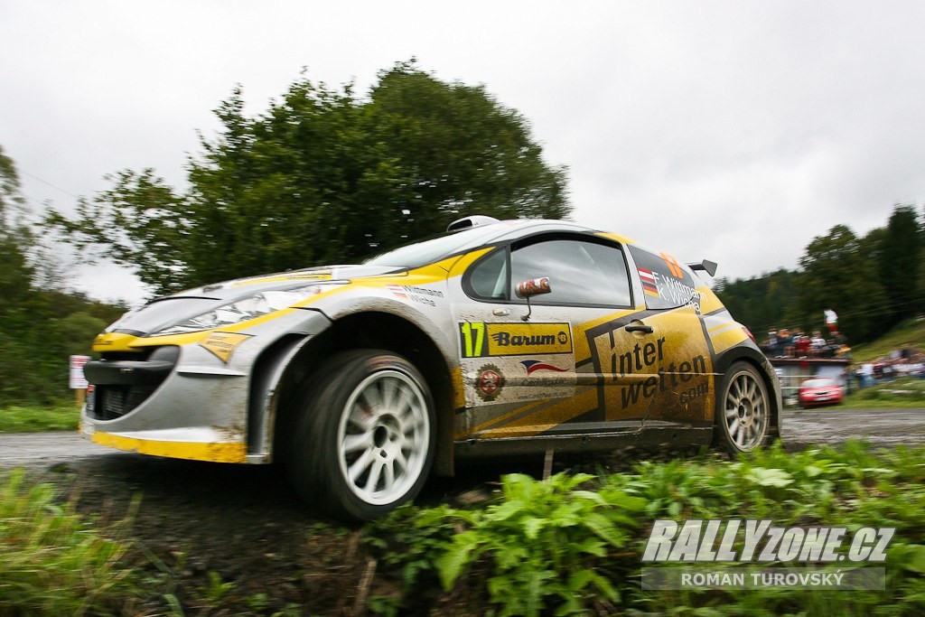 barum rally zlín