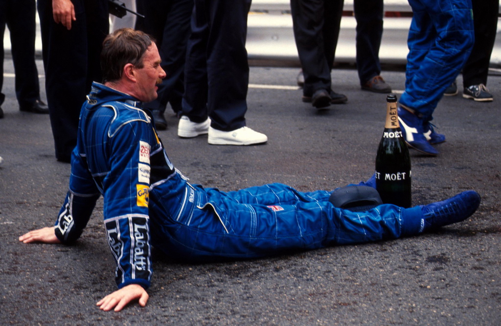 Takhle dojel Nigel Mansell Grand Prix Monaka 1992