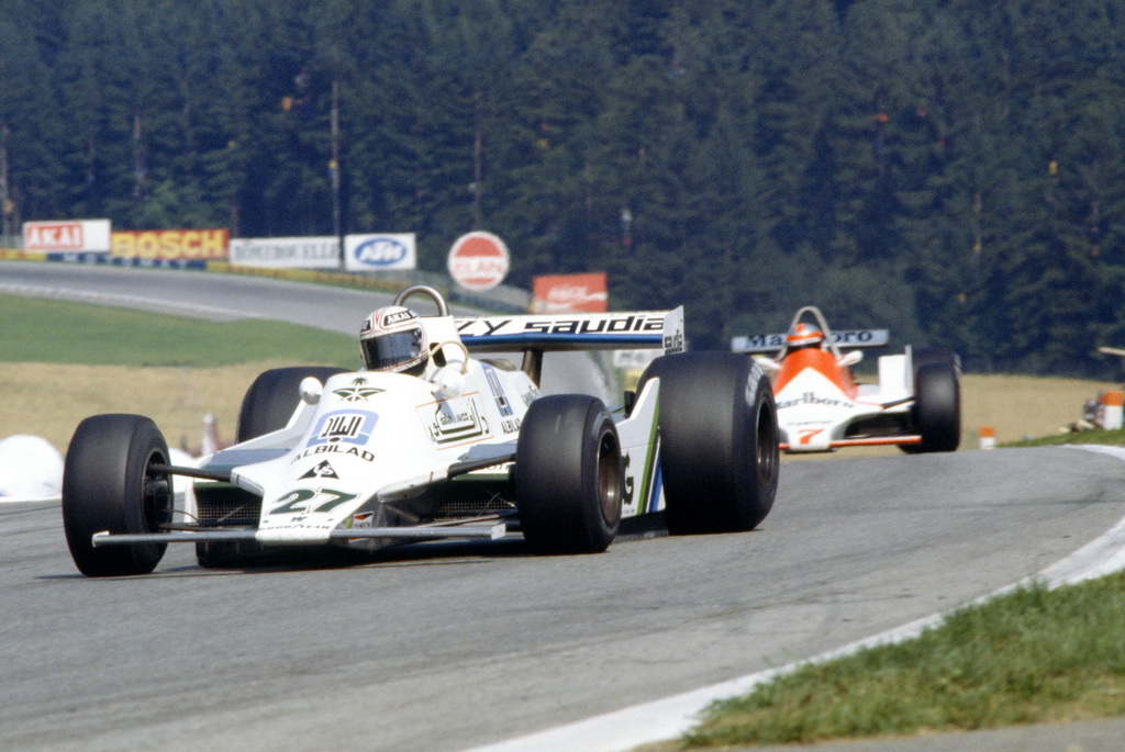 V roce 1979 už se Watson (V GP Rakouska v závětří Jonese) díval špičce pouze na záda