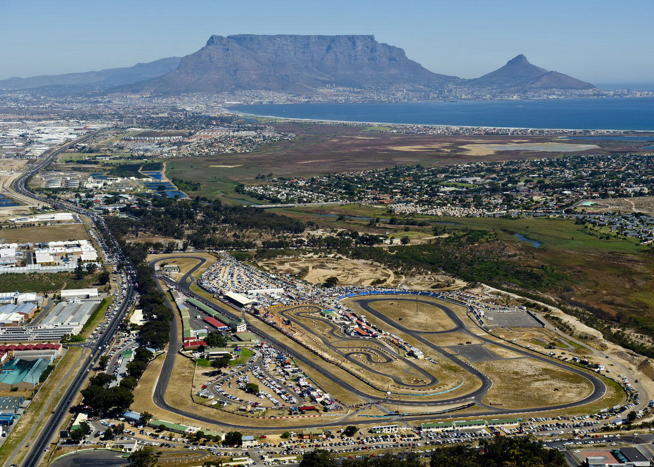 Jihoafrický okruh nedaleko Kapského města