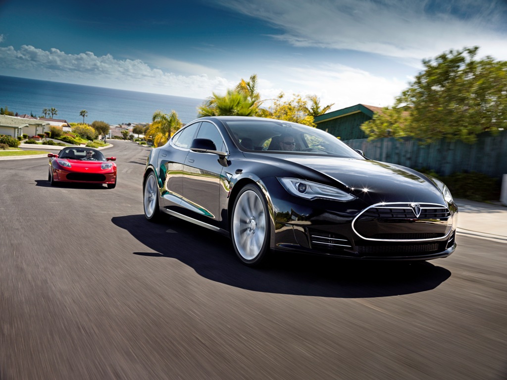 Elektromobily Tesla se v Norsku těší velké popularitě