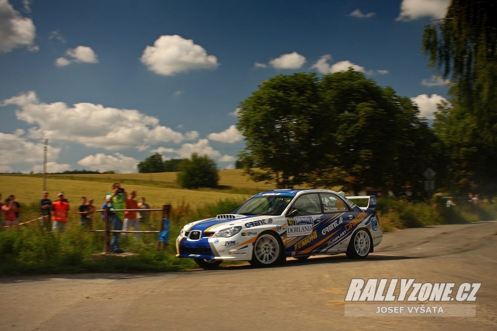 rally vysočina