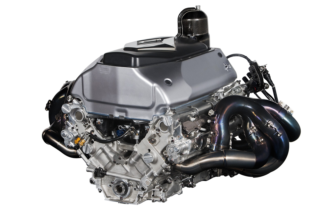 Atmosférický V8 motor Renaultu, který se v F1 využíval do roku 2013
