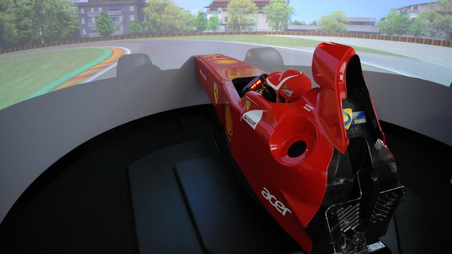 Simulátor Ferrari