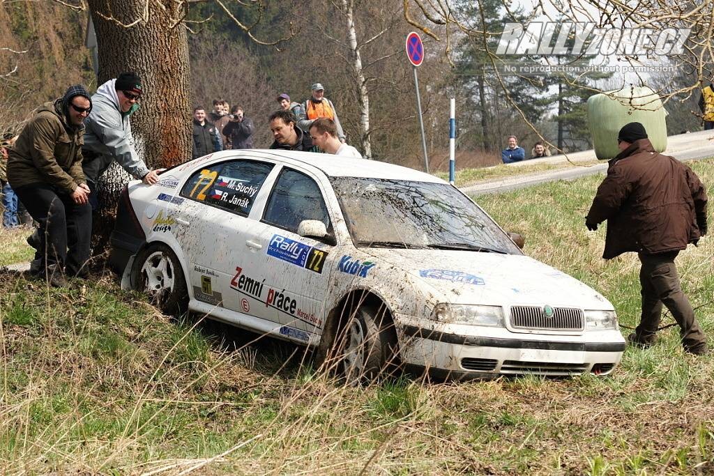 rally vrchovina