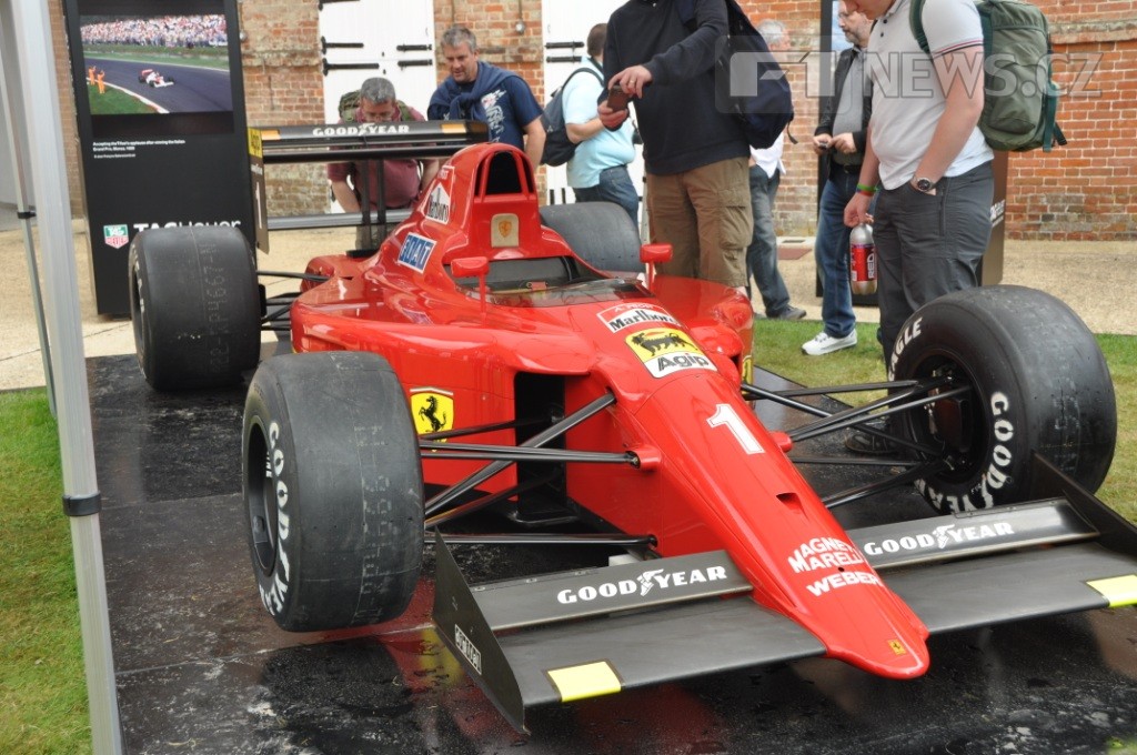 Prostův Ferrari 641 byl posledním vítězným vozem při Grand Prix Francie v Le Castellet