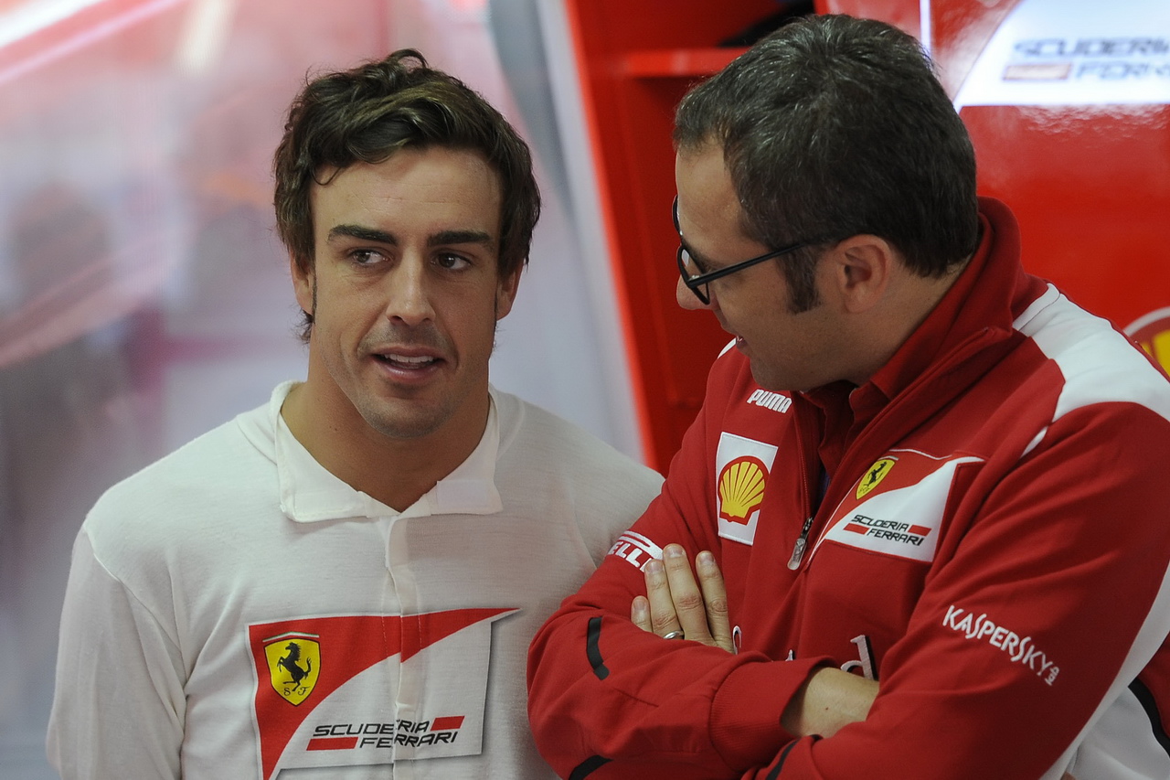 Alonso a Domenicali spolu válčili v barvách Ferrari pět let