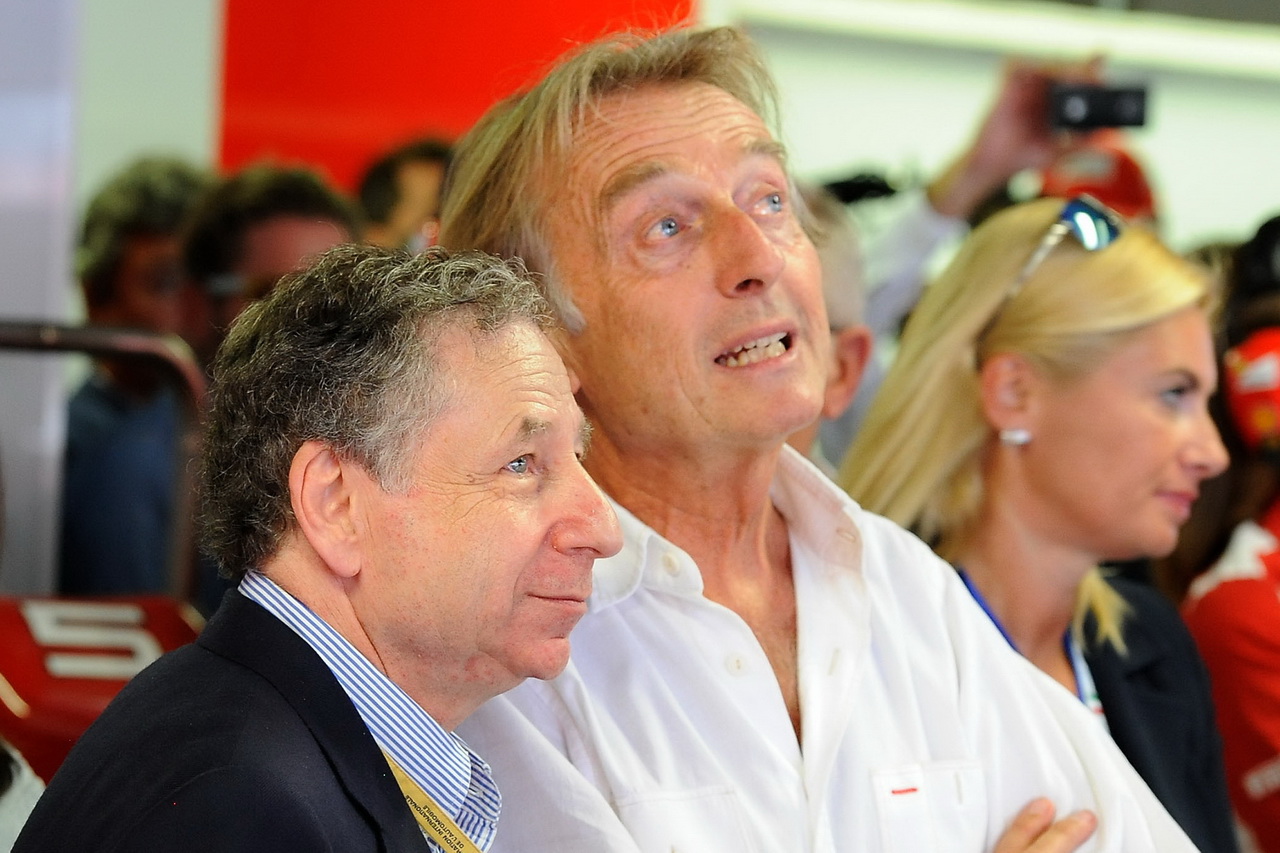 Jean Todt a bývalý prezident Ferrari Luca di Montezemolo