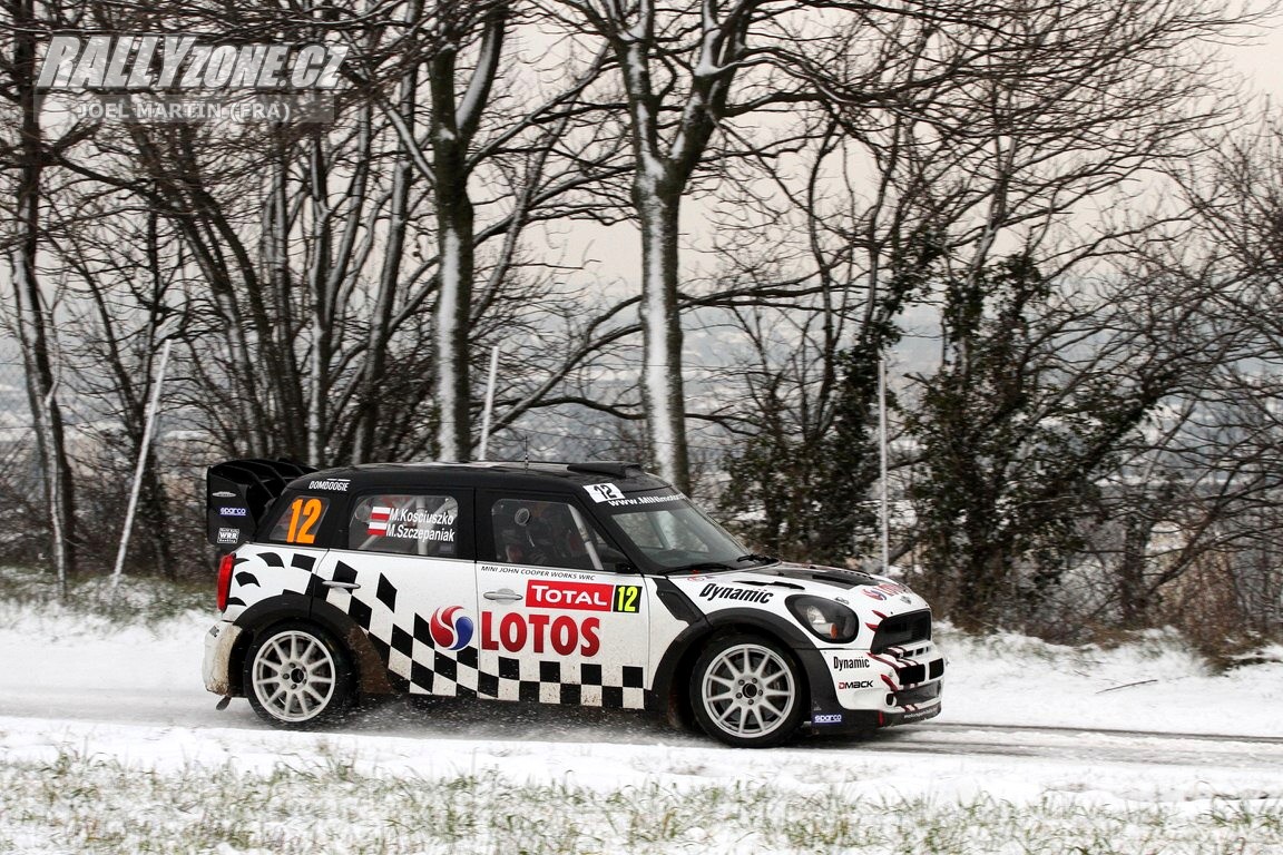 S MINI JCW WRC jezdil naposledy v MS pravidelně v roce 2013 Michal Kościuszko