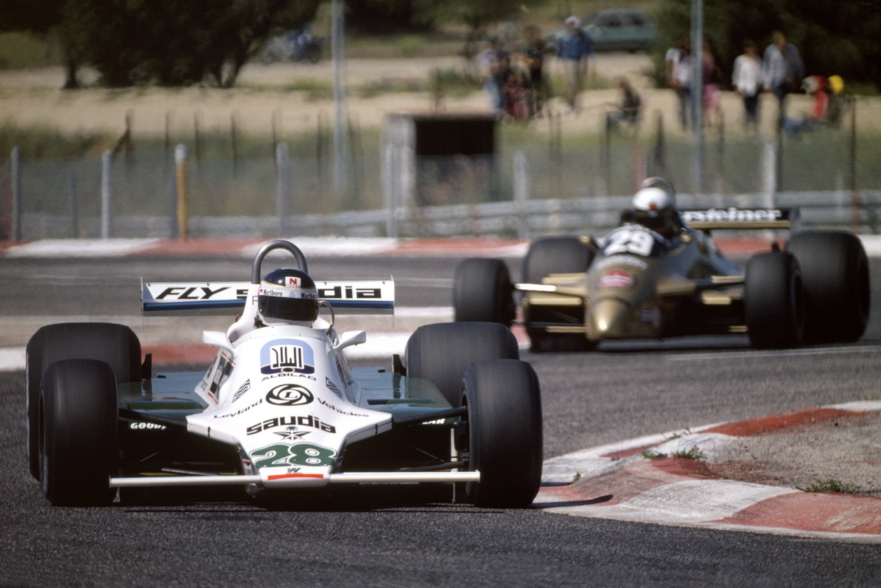Good Year značně změnil dočasný poměr sil v F1 (na snímku Reutemann a Patrese)