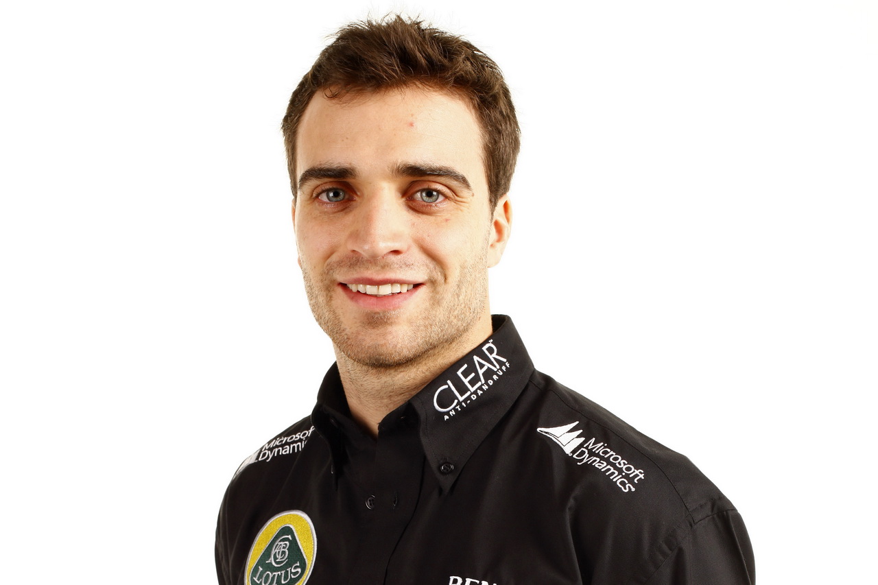 Jérôme d'Ambrosio v době, kdy závodil v F1 za Lotus