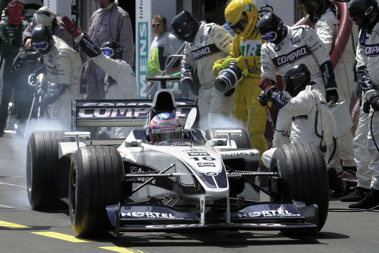 V barvách týmu Williams Button začal svou kariéru v F1