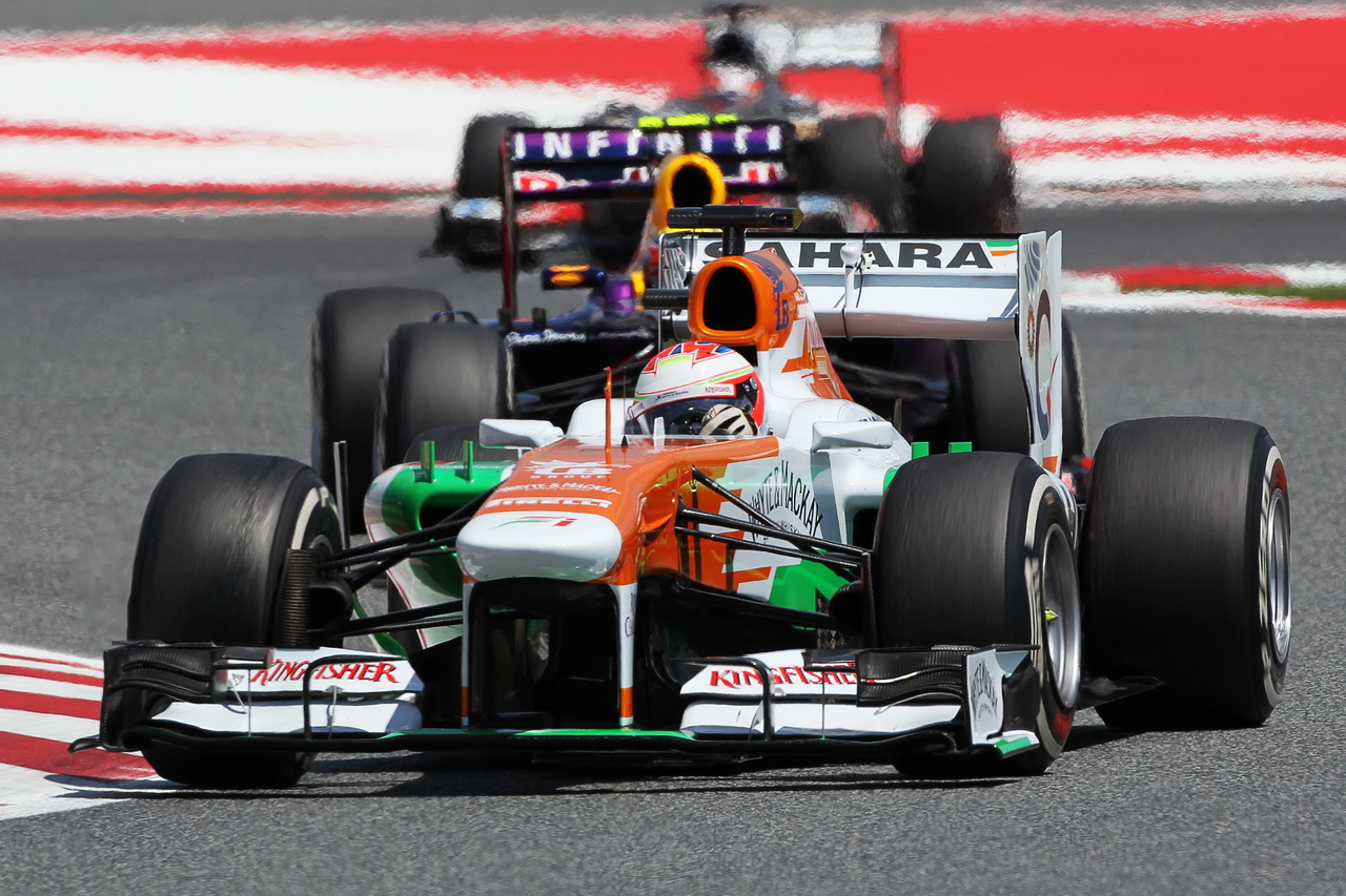 Naposledy byl ve Španělsku z týmu Force India tak vysoko Paul di Resta