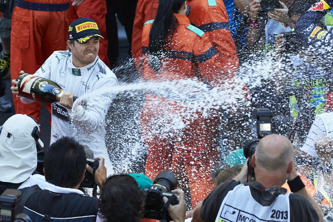 Poprvé vyhrál Nico v Monacu před třemi lety