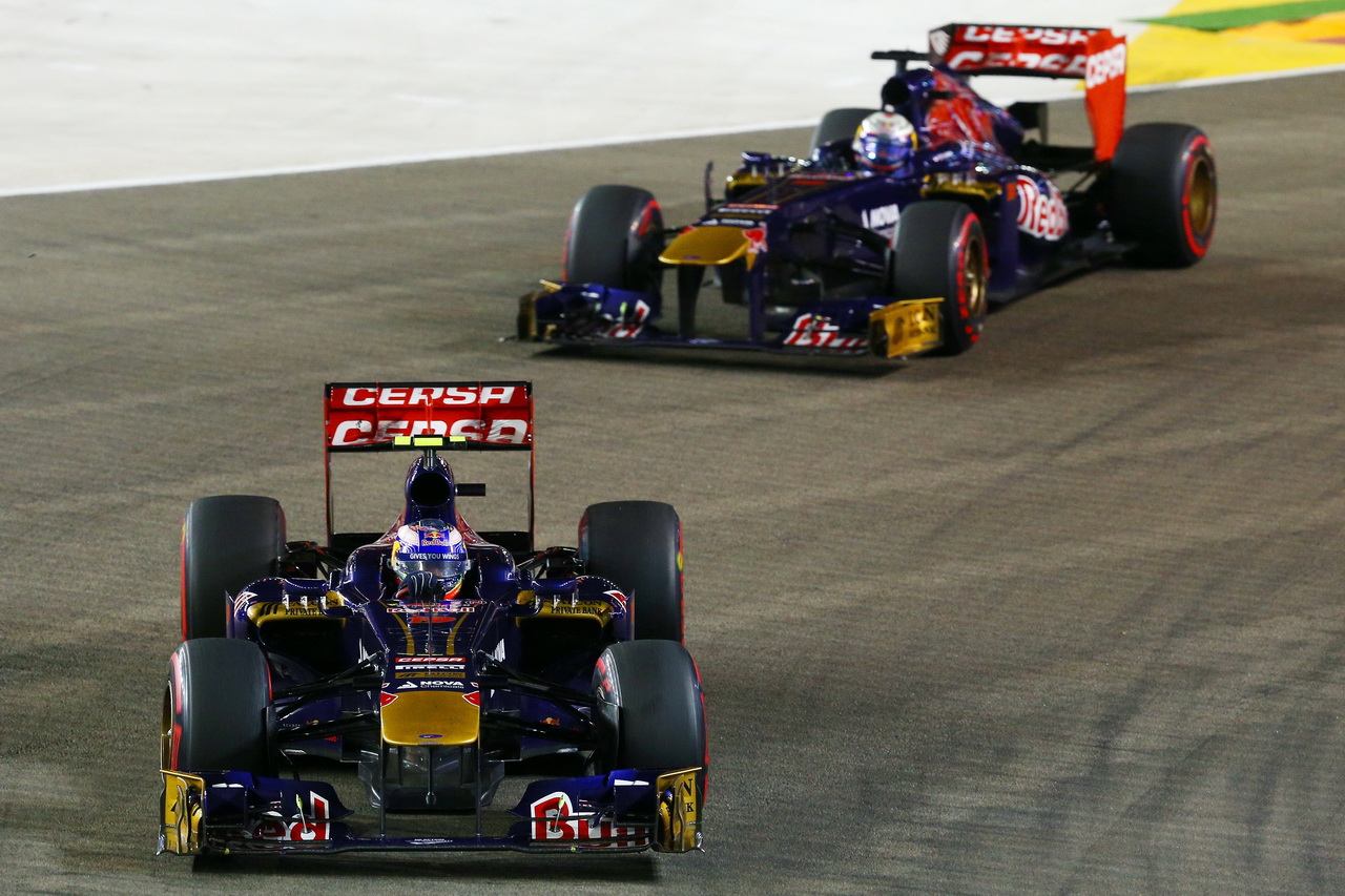 V roce 2012 Vergne u Toro Rosso Ricciarda v konečné klasifikaci porazil.