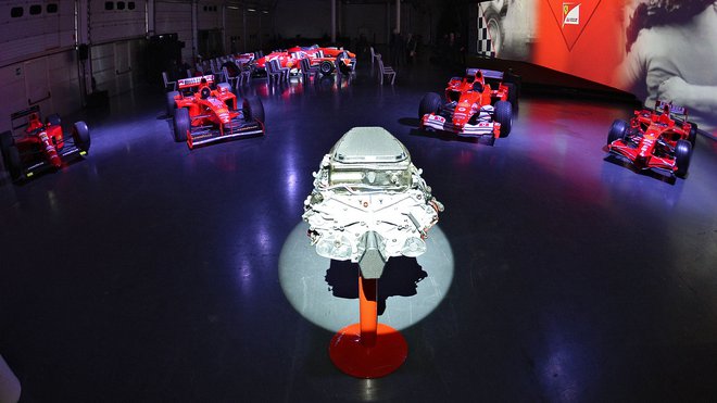 F1 motor Ferrari