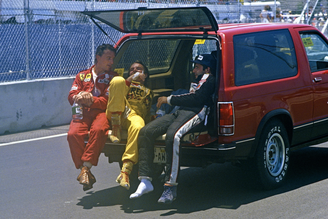 Závod v Dallasu 1984 se vyznačoval úmorným vedrem