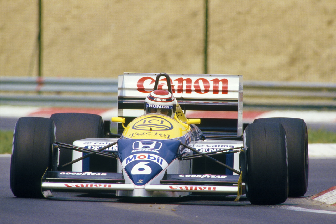 Nelson Piquet vyhrál historicky první Grand Prix Maďarska v roce 1986