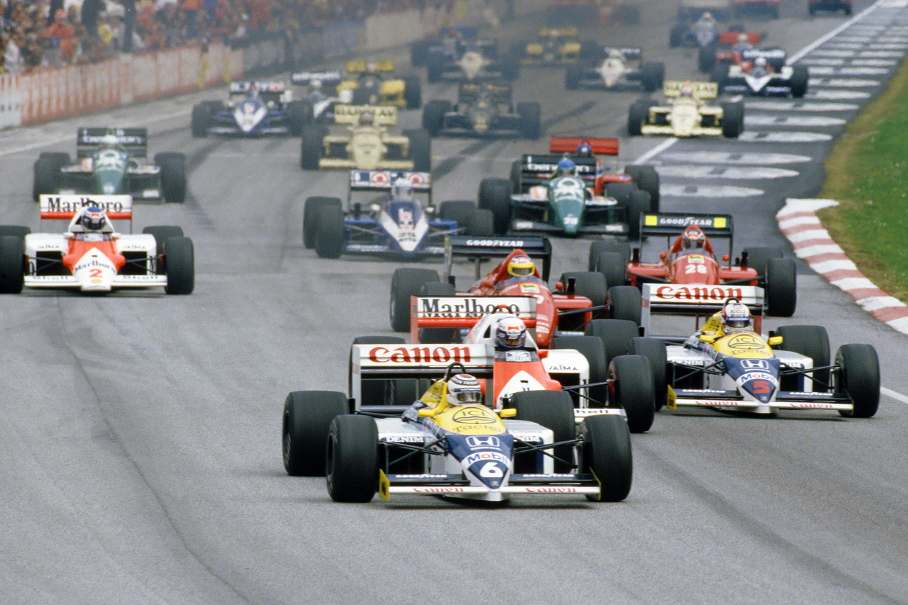 Dva se prali, třetí se smál - pro rok 1986 rčení jako šité na míru pro Williams a Prosta