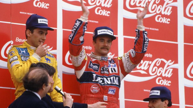 Tihle dva si opravdu nic nedarovali: Senna a Mansell