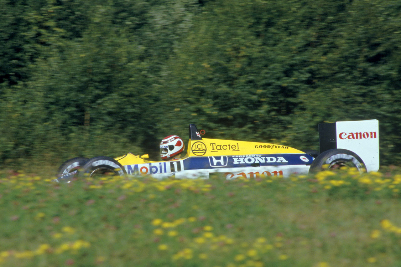 Nelson Piquet vyhrál v Německu třikrát, z toho dvakrát na Williamsu