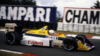 Martin Brundle zaskočil za nemocného Mansella v Belgii 1988
