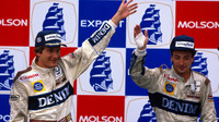 Boutsen a Patrese slaví stupně vítězů v GP Austrálie